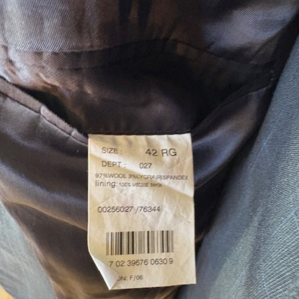 Brooks Brothers 346 Suit 42R 36X31 - Picture 10 of 12